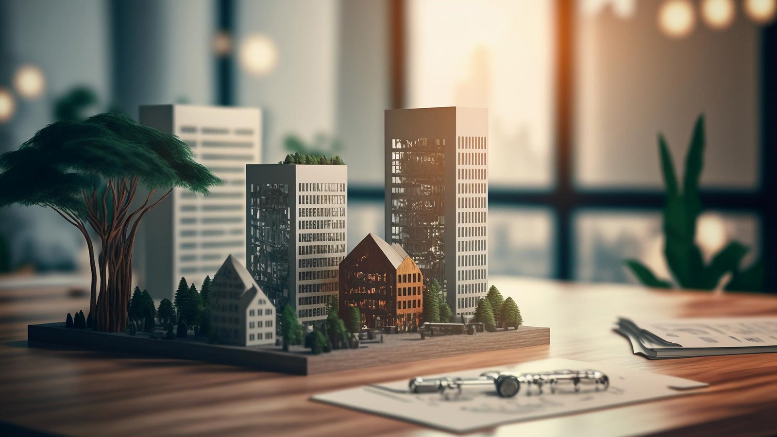 Real estate branding archway